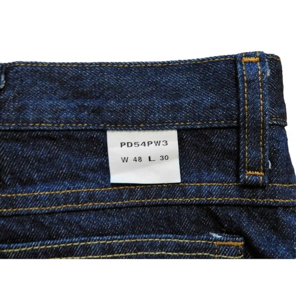 Red Kap Jeans 48x30 Actual L 29 Dark Blue Denim 100% Cotton - Picture 8 of 9